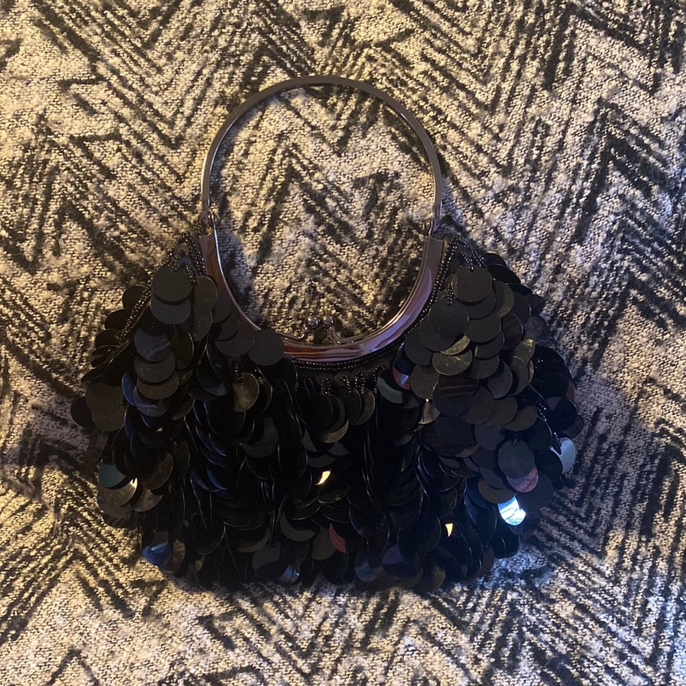 Good condition BCBG Maxazria sequins purse